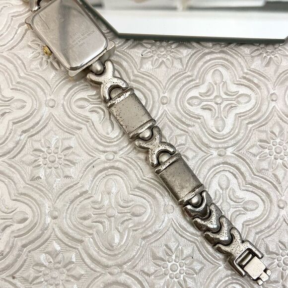 Vintage Jules Jurgenson Two-Tone Ladies Bracelet Watch - Picture 16 of 16